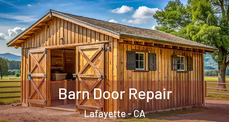  Barn Door Repair Lafayette - CA