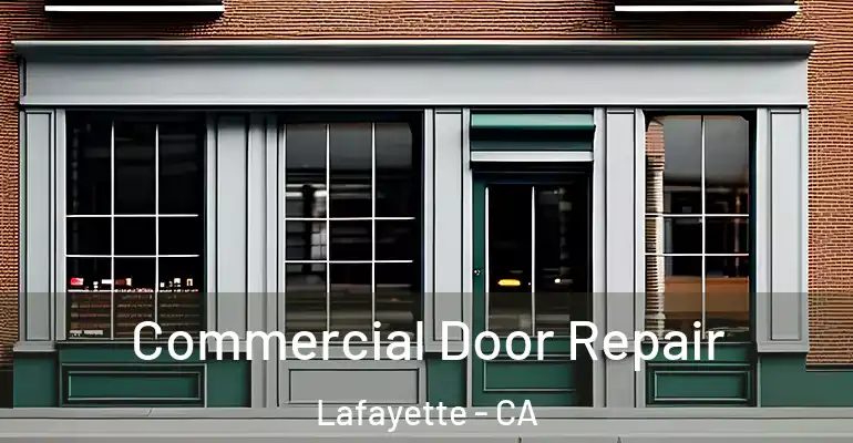  Commercial Door Repair Lafayette - CA