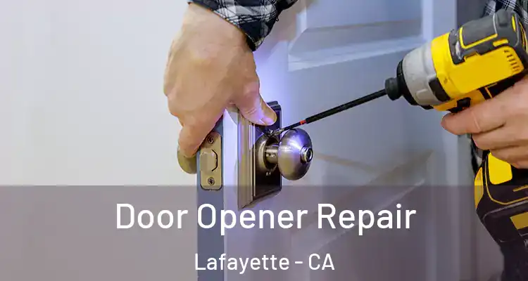  Door Opener Repair Lafayette - CA