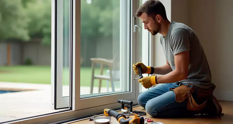 Squeaky Sliding Patio Doors in Lafayette, CA