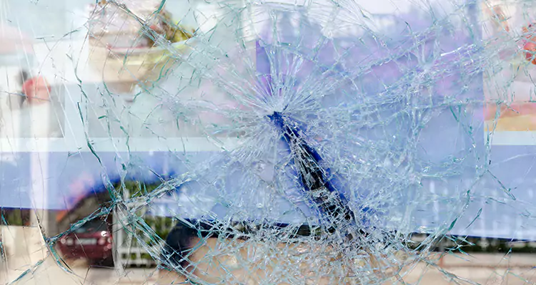Cracked Glass Balcony Door Repair in Lafayette, CA
