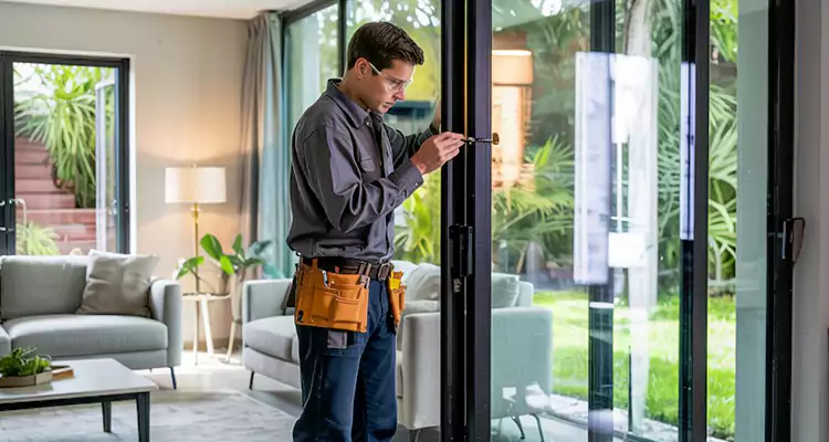 Sliding Door Jamb Lock Repair in Lafayette, CA
