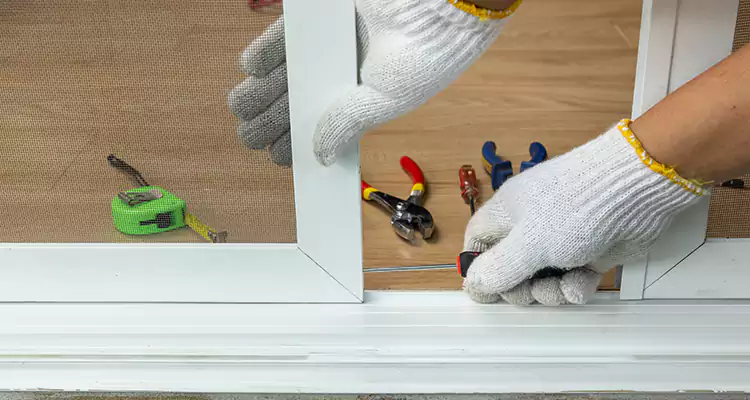 Sliding Glass Door Off Rails Repair in Lafayette, CA