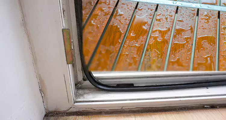 Water Leaking Wooden Patio Doors Repair in Lafayette, CA