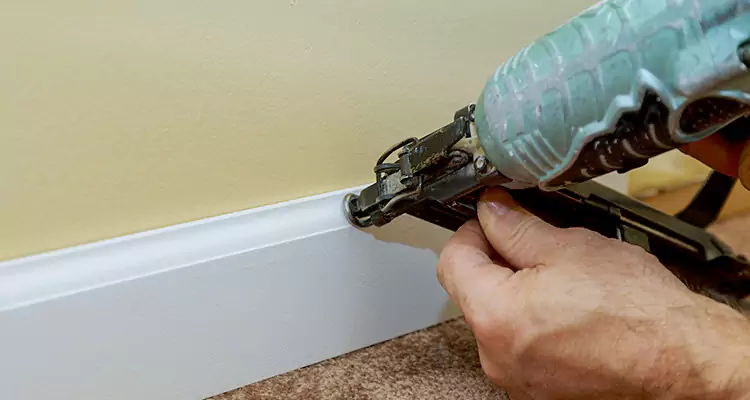 Caulking Under Patio Door Repair in Lafayette, CA