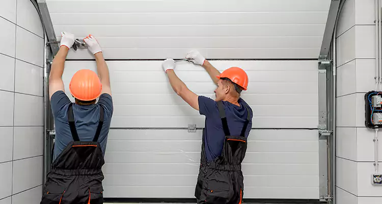 Garage Door Bottom Panel Repair in Lafayette, CA