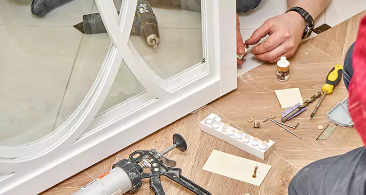 Interior Patio Door Casing Repair in Lafayette, CA
