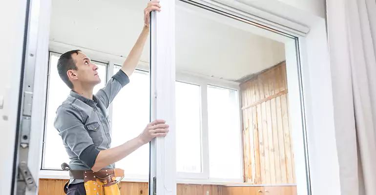 Aluminum Storefront Door Repair in Lafayette, CA