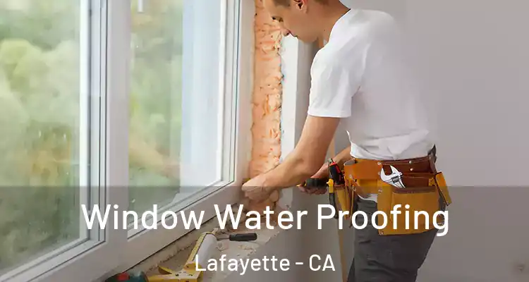  Window Water Proofing Lafayette - CA